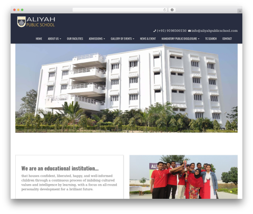 Theme WordPress Edu - aliyahpublicschool.com