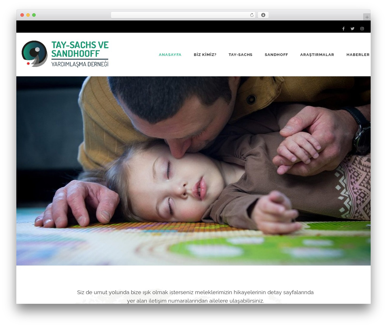 WordPress theme Benevolent - taysachs-sandhoff.com