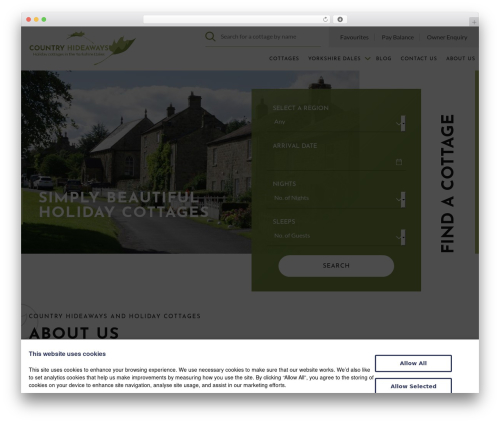 Creatomatic sam WordPress plugin - countryhideaways.co.uk