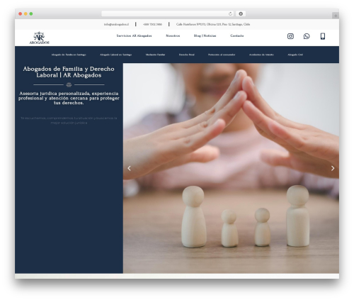 Htmega pro WordPress plugin - arabogados.cl