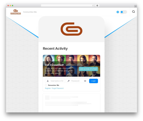 WordPress theme Microtype - guideness.com