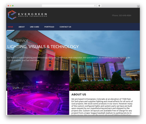 WordPress theme WheelMasters - evergreenappliedtechnologies.com