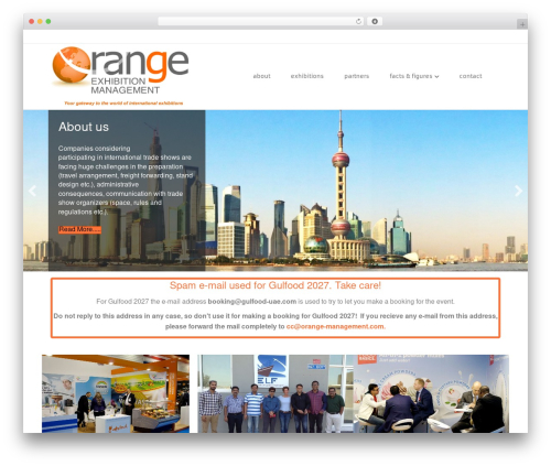 Beaver Builder Theme business WordPress theme - orange-management.com