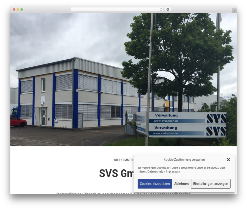 Cm4all elements WordPress plugin - svsbaden.de