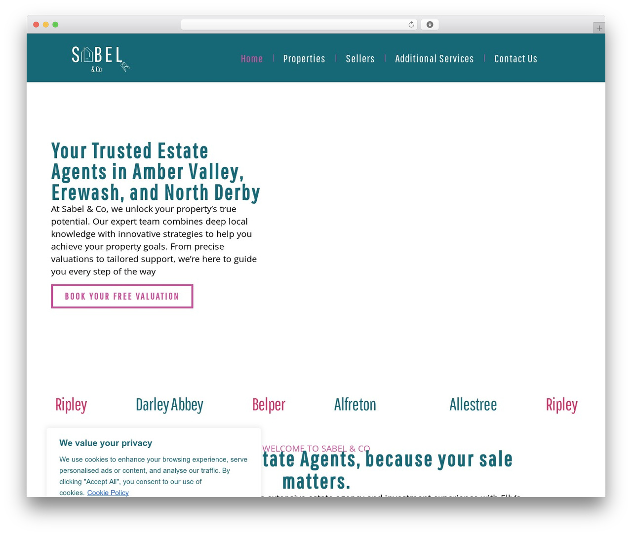 Hello Elementor WordPress theme - sabelco.co.uk