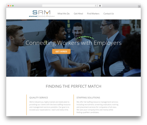 Semantic theme WordPress - srmutah.com
