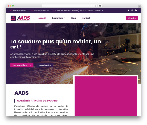 WordPress theme Dustrix - aads.cm