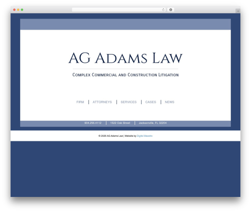 Beaver Builder Theme theme WordPress - agadamslaw.com