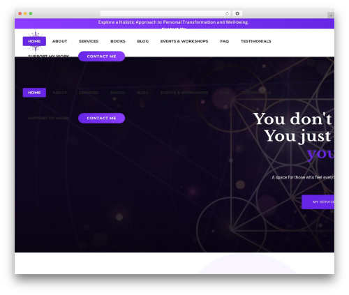 CodeCrab Technologies WP theme - theheartcenteredbeing.com