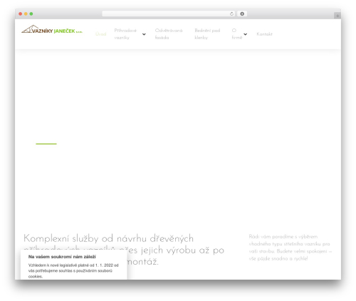 Grand cookie consent WordPress plugin - vazniky-janecek.cz
