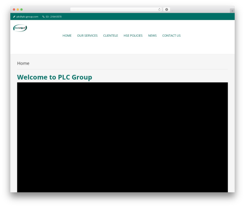 Profine WordPress theme - plc-group.com