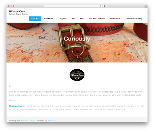 Shuttle theme WordPress - hifistos.com Shuttle theme WordPress - hifistos.com