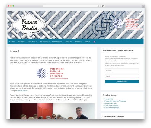 Simple Life theme WordPress - franceboutis.com