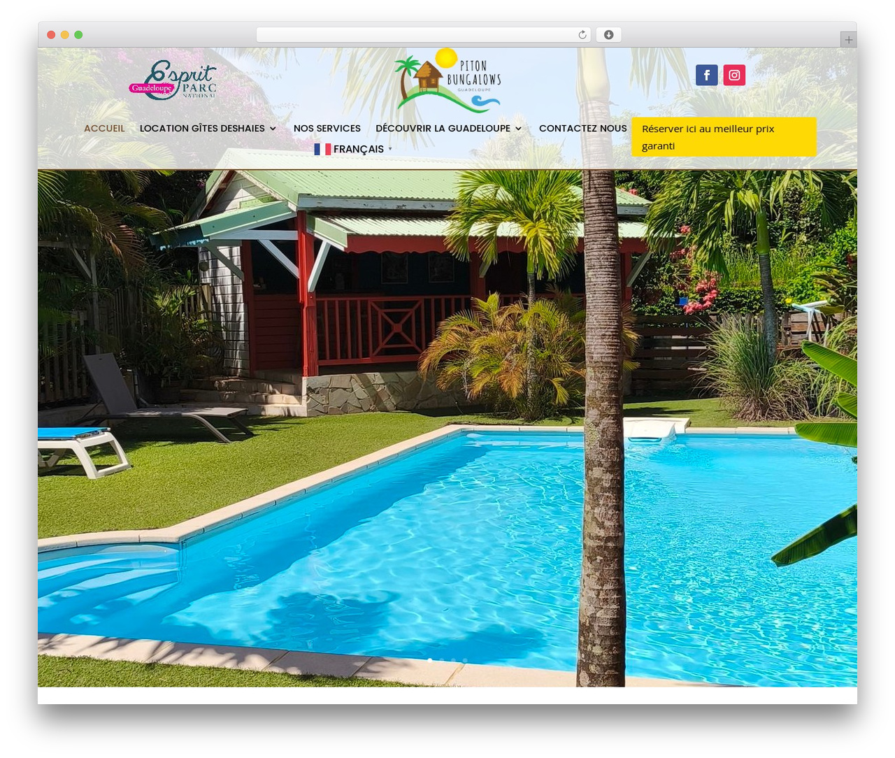 Theme WordPress Divi - pitonbungalows.com