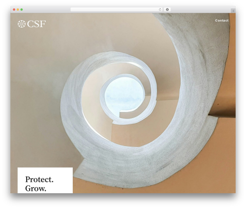WordPress theme csf - csffamilyoffice.com