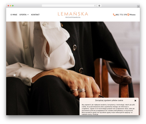 Candyweb WordPress theme - psychoterapeutamlawa.pl