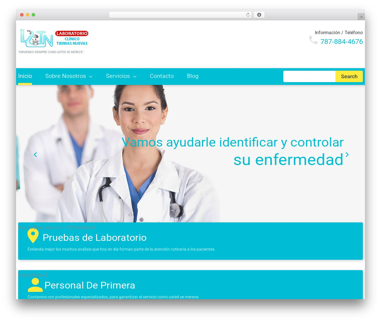 WordPress theme cherry - labtierrasnuevas.com