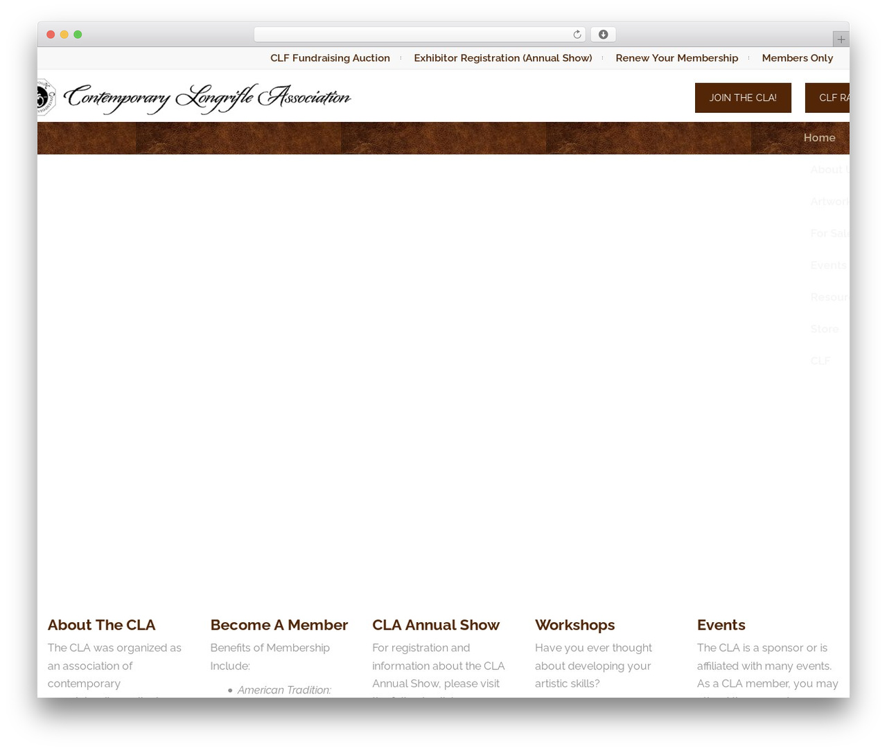 WordPress theme cla - longrifle.com WordPress theme cla - longrifle.com
