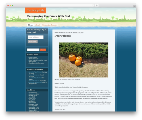 Feedburner Form (feedburner-form) free WordPress plugin - theprodigalpig.com Feedburner Form (feedburner-form) free WordPress plugin - theprodigalpig.com
