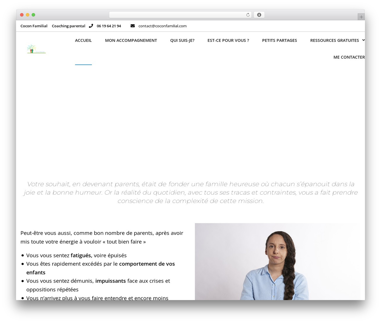 Coaching WordPress theme - coconfamilial.com Coaching WordPress theme - coconfamilial.com