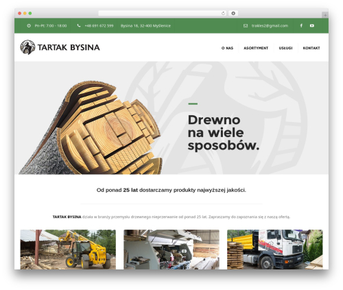 constructo WP theme - tartak-bysina.pl