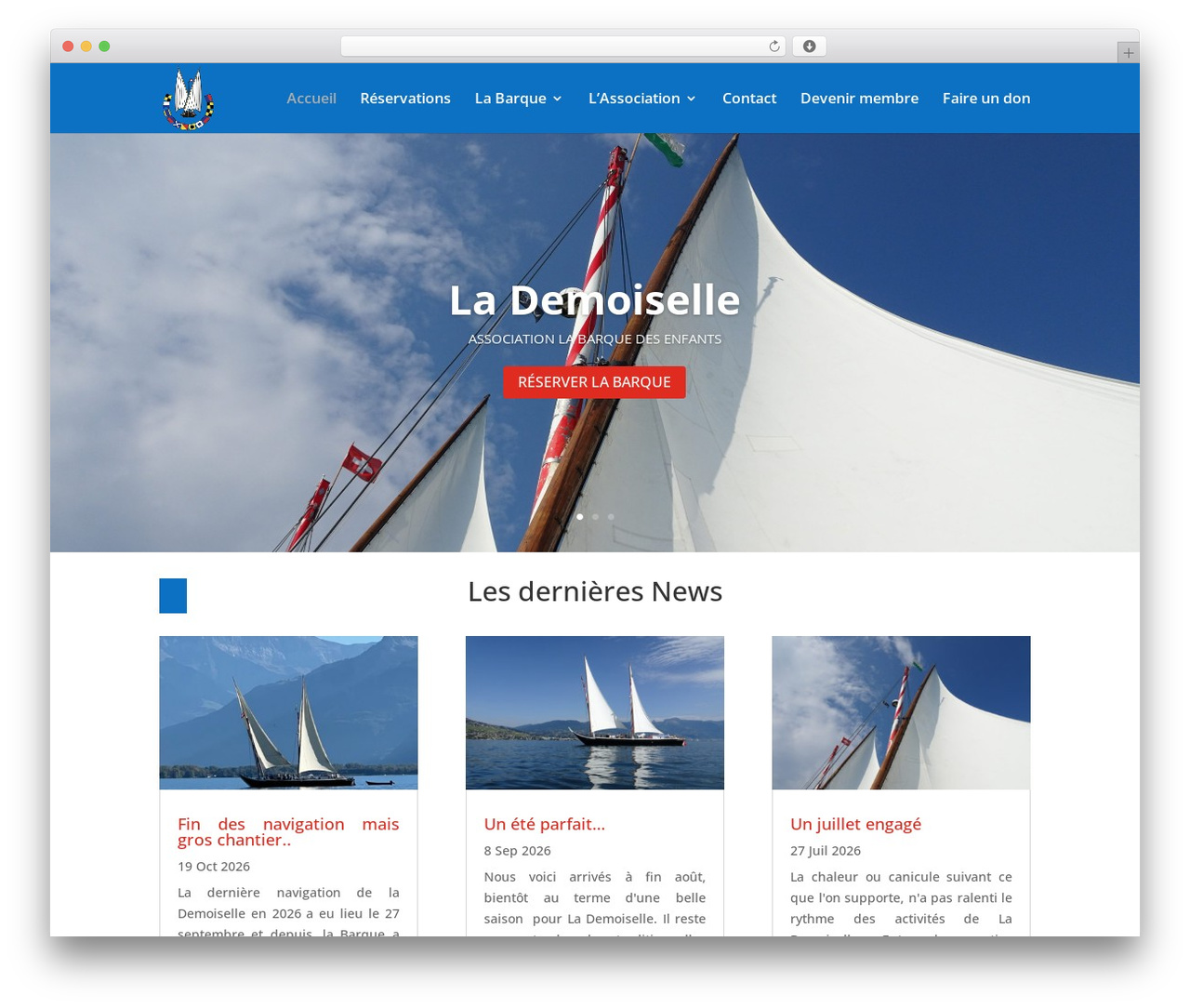 Divi theme WordPress - lademoiselle.ch