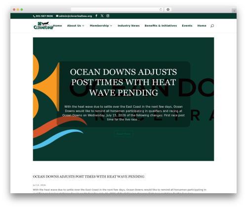 Divi WordPress theme - cloverleafsoa.org