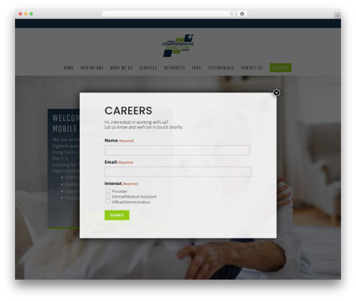 Divi WP theme - compmobilecare.com