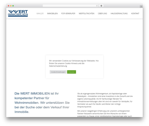 Don WordPress theme - wertimmo.de