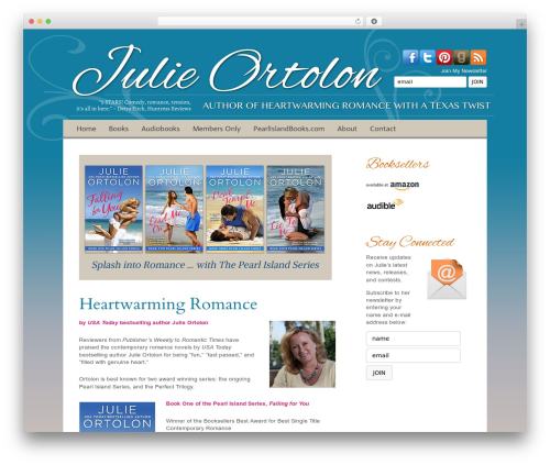 Fixed Width Theme 7.0 (Fixed Width) WordPress theme - julieortolon.com