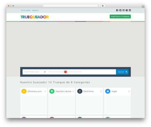 FlatAds - WordPress Classified Ads Theme WordPress theme - truequeador.es