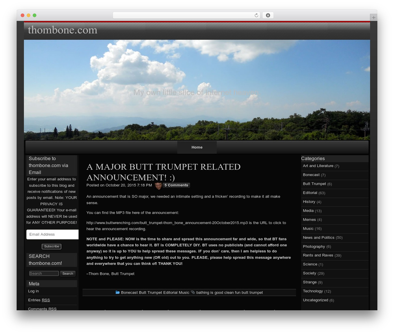 raindrops theme WordPress - thombone.com raindrops theme WordPress - thombone.com