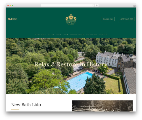 Solace extra WordPress plugin - newbathhotelandspa.com