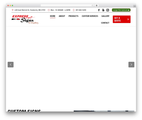 The7 Classic WP theme - expresssigns.com The7 Classic WP theme - expresssigns.com