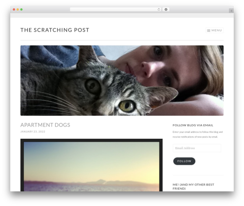 Theme WordPress Sketch - WordPress.com - thescratchingpostblog.com