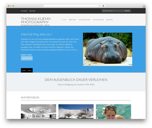 WordPress theme Django - tomkuehn.de