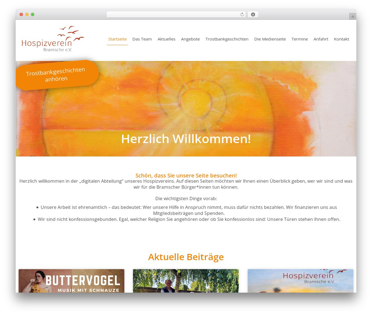 WordPress theme 2CONCEPTS - hospizverein-bramsche.de