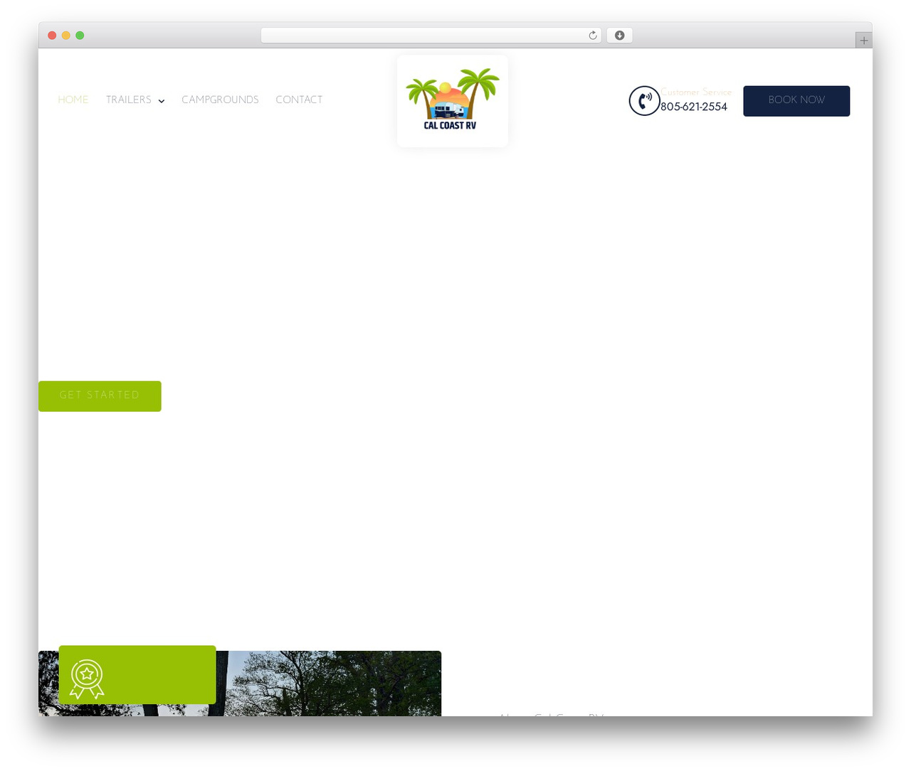 WordPress theme Hello Elementor - calcoastrv.com