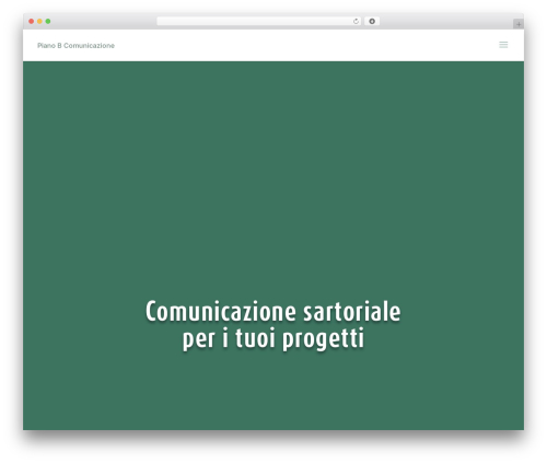 Divi WordPress theme - pianobcomunicazione.it