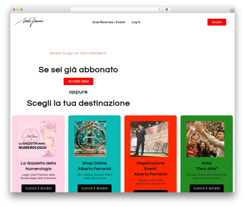 Fastcache by host it WordPress plugin - zeroalibi.albertoferrarini.it