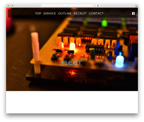 Studio WordPress theme - fleet.co.jp