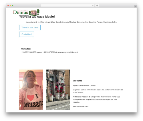 WordPress theme Divi - domusconedil.it