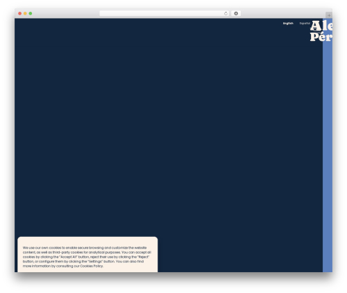 WordPress theme Hello Elementor - alejandroperezperez.com
