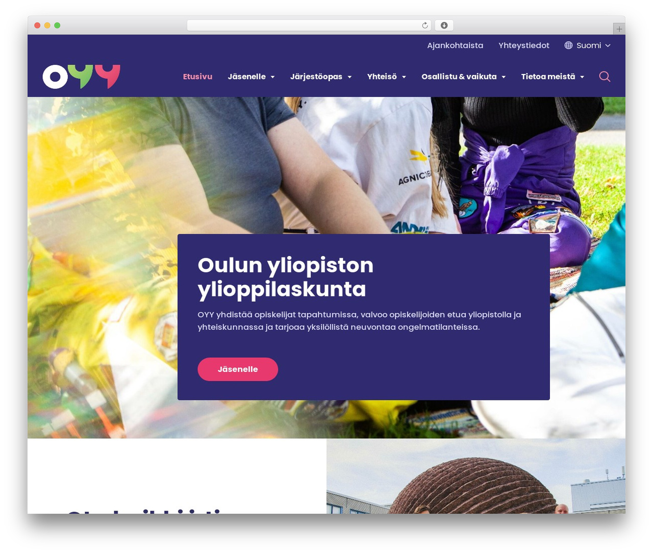 WordPress website theme Höyrymoottori - Sylinteri - oyy.fi