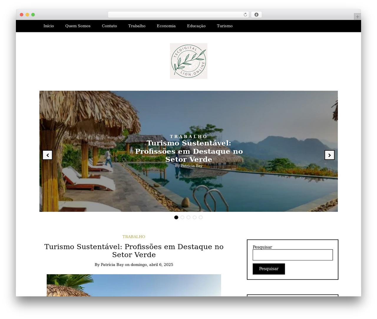 Writee WordPress theme - tecdigitallion.online