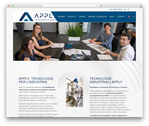 APPLY best WordPress theme - applyitalia.com