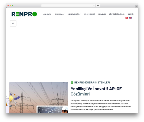 Best WordPress theme Webteck - www.renpro.com.tr