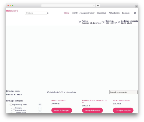 Woocommerce paczkomaty inpost WordPress plugin - sporthero.pl