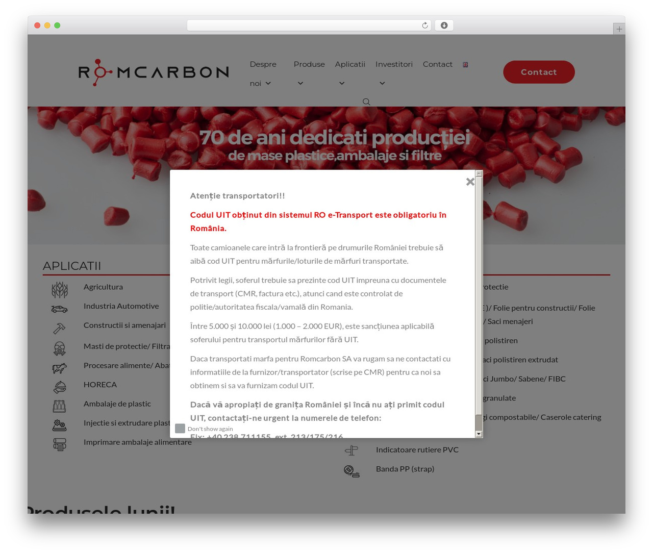 Conceptix WP theme - romcarbon.com