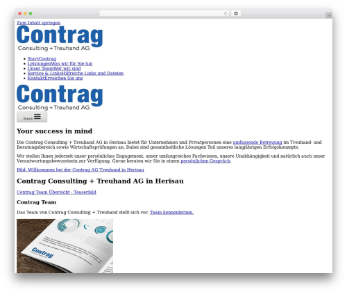 Swift ai WordPress plugin - www.contrag.ch
